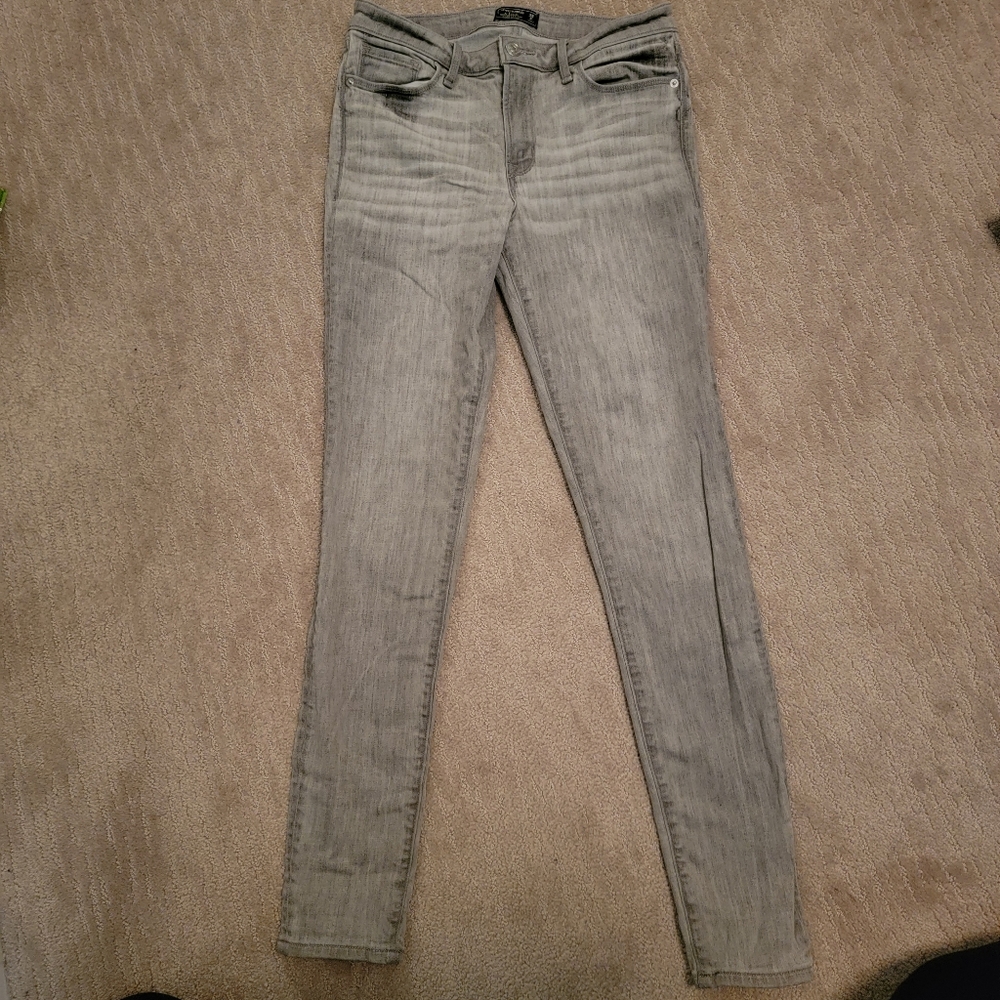 Abercrombie Harper low rice super skinny